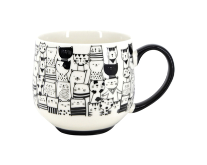 Bia Pawz Cafe Cat Bone China Mug - 500ml