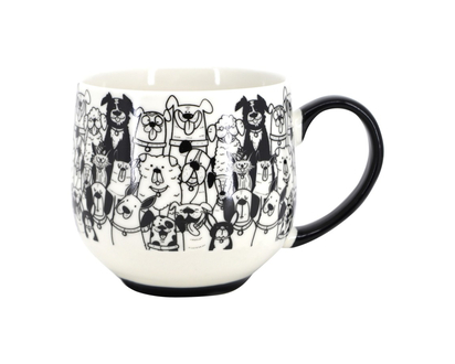 Bia Pawz Cafe Dog Bone China Mug - 500ml