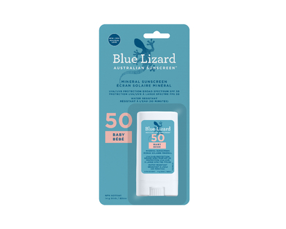 Blue Lizard Baby Australian Mineral Sunscreen Stick - SPF 50 - 14g