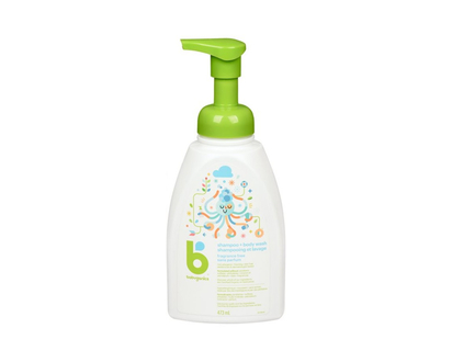 Babyganics Conditioning Shampoo & Body Wash - Fragrance Free - 473ml