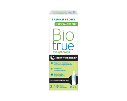 Biotrue Night Time Relief Gel Drops - 10ml
