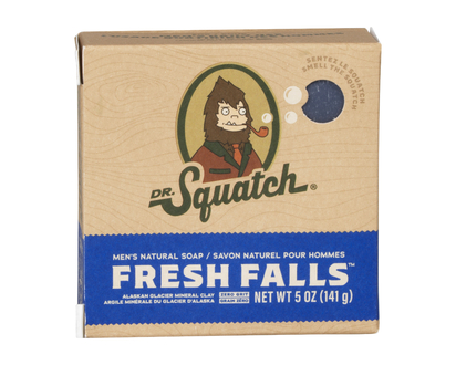Dr.Squatch Mens Natural Soap - Fresh Falls - 141g