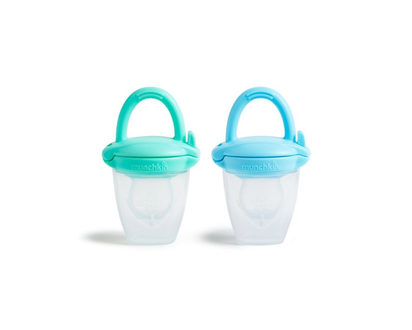 Munchkin Silicone Baby Food Feeder Set - 2 pack