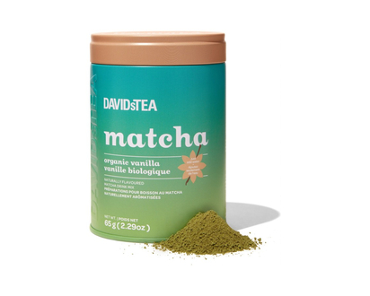 DAVIDsTEA Matcha Powder - Organic Vanilla - 65g