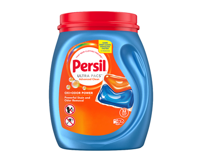 Persil Oxi + Laundry Odour Detergent Discs - 32s