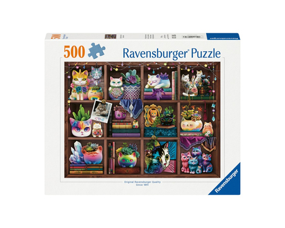 Cats Succulents Puzzle - 500pce