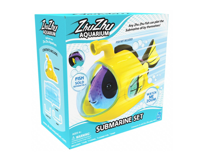 ZhuZhu Aquarium Fish Toy - Submarine Set