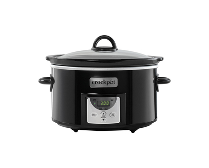 Crockpot Programmable Cooker - Black - 4 Quart - 2166323