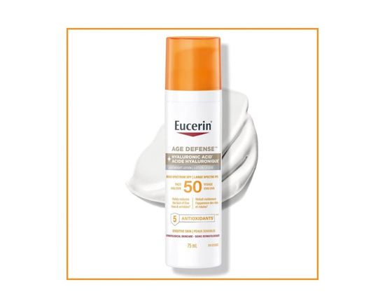Eucerin Age Defense Lightweight Lotion - SPF 50 - 75ml
