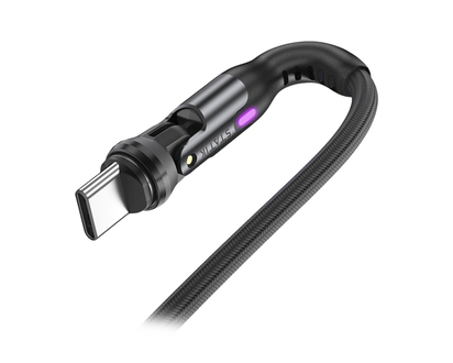 Statik PowerPivot Pro USB-C to USB-C Cable - Black - 3m