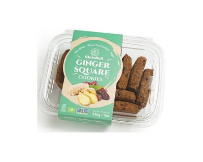 Glutenull Ginger Square Cookies - 320g