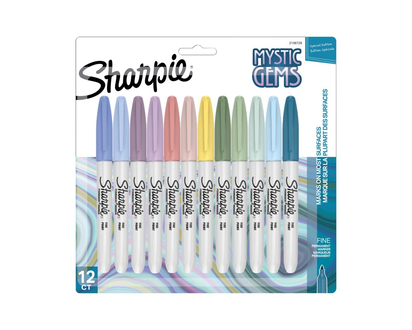 Sharpie Mystic Gems Marker Set - Assorted - 12 piece