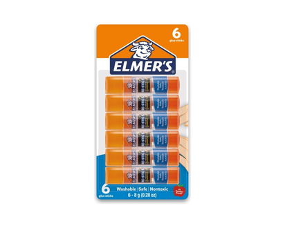 Elmer's Re-Stick Small Glue Sticks - 6 x 8g