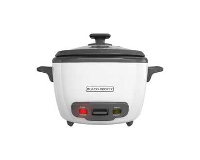 BLACK+DECKER Rice Cooker - 16 cups - White - RC516C