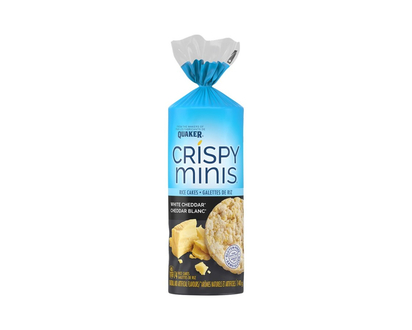 Quaker Crispy Minis White Cheddar - Rice cake  - 140 g