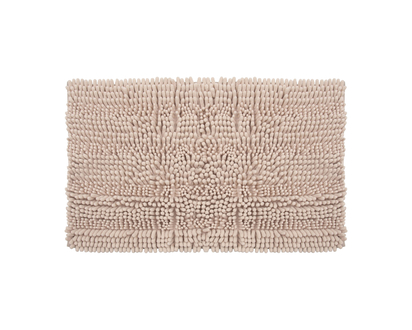 Bathroom Floor Mat in Almond