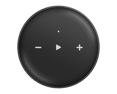 WiiM Mini Audio Streamer - ASR001 - Black - 69x69x42mm