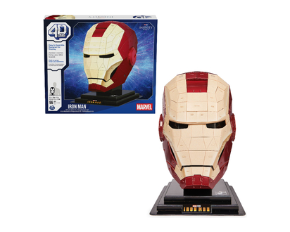 4D Build Marvel Iron Man 3D Puzzle Model Kit - 96 Pieces