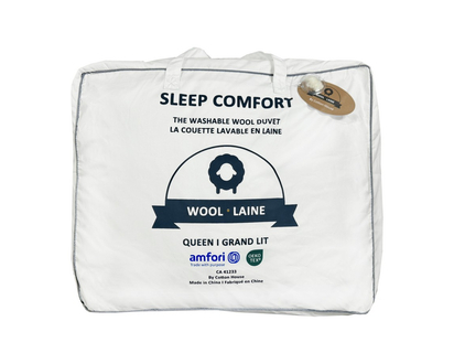 S/COMFORT WOOL DUVET 90X96