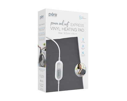 PureRelief Express Heating Pad - Grey