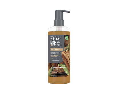 Dove Men+Care Thick & Full Shampoo/Conditioner - Sandalwood & Cardamom Oil - 518ml