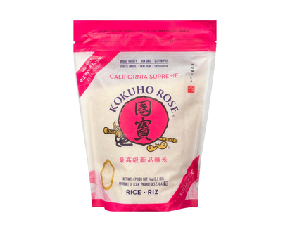 Kokuho Original California Supreme Rose White Rice - 1kg