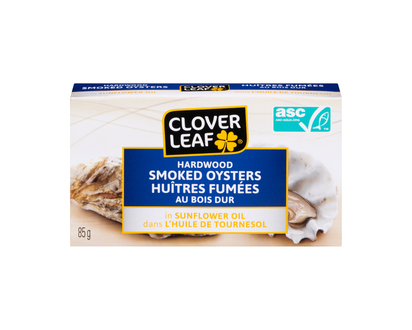 Clover Leaf Smoked Oysters - 85g
