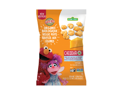 EARTH'S BEST CHEDDAR PUFFS 44G