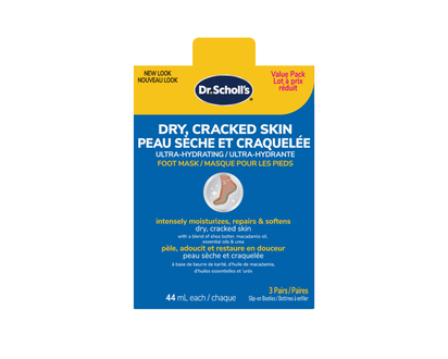 Dr. Scholl's Ultra Hydrating Foot Mask - 3 pairs