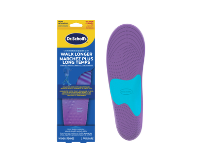 Dr. Scholl's Athletic Series Walk Longer Insoles - Women's - 6-10