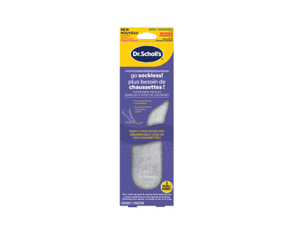 Dr. Scholl's Go Sockless! Insoles - Unisex - 3 pairs