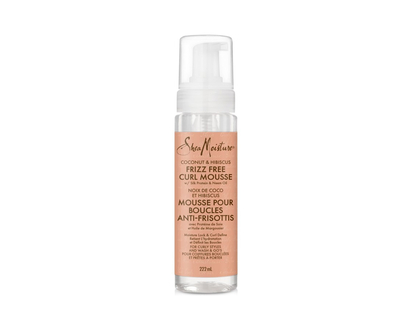 SheaMoisture Coconut and Hibiscus Frizz-Free Curl Mousse - 222ml