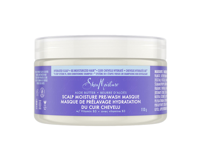 SheaMoisture Aloe Butter Scalp Moisture Pre-Wash Masque - 113g