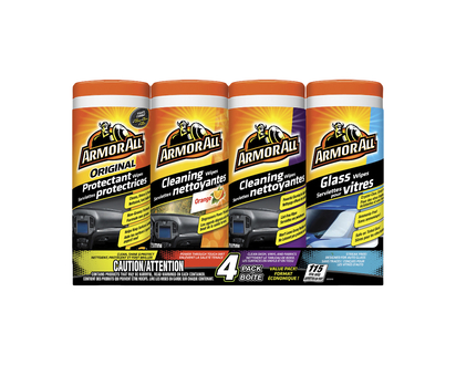 Armor All Wipes - 4Pack