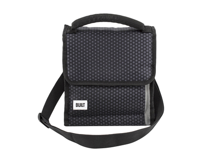 Built Midnight Microdot Gel Cube Lunch Bag