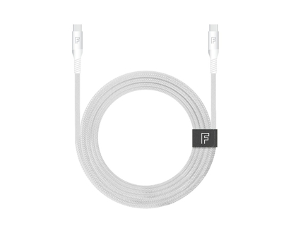 FURO USB-C to USB-C Power Delivery Cable - White - 1.2m