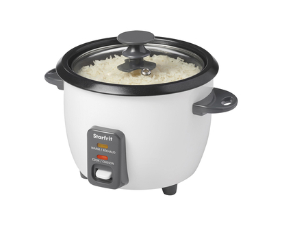 Starfrit Rice Cooker - 10-Cup - White