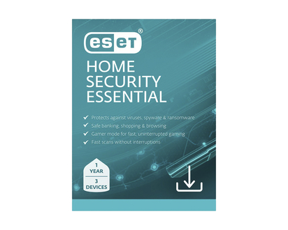 ESET HOME Security Essential Box Pack - 1 year - 3 devices