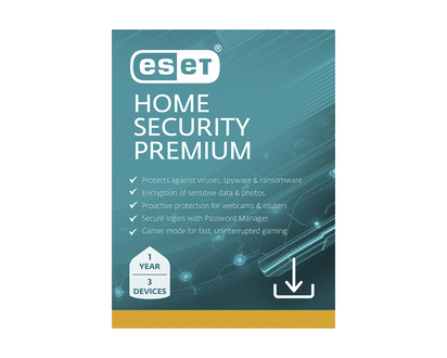 ESET HOME Security Premium Box Pack - 1 year - 3 devices