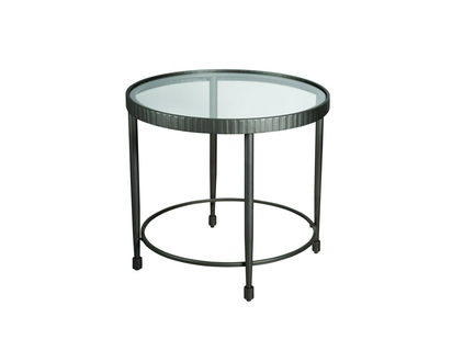 COLLECTION T/GLSS SIDE TABLEALESSA