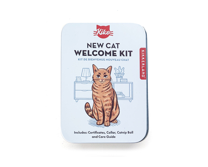 Kikkerland New Cat Welcome Kit