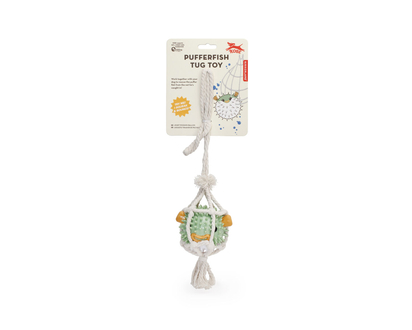 Kikkerland Pufferfish Tug Toy
