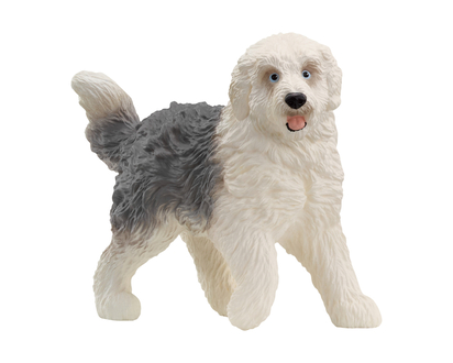 Schleich Old English Sheep Dog Toy Figurine