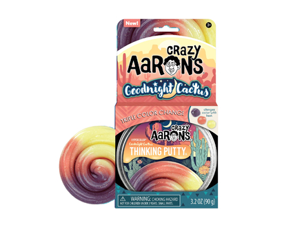 Crazy Aaron's Thinking Putty - Goodnight Cactus - 90g / 4 Inch Tin