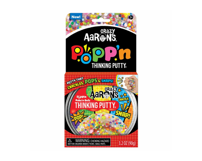 Crazy Aaron's Thinking Putty - Poke'n Dots - 90g / 4 Inch Tin