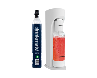 Drinkmate OmniFizz Sparkling Water and Soda Maker - White - 410-01-14Z