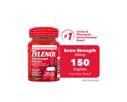 Tylenol* Extra Strength - 500mg/150s   