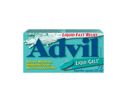 Advil Liqui-Gels - 72s 