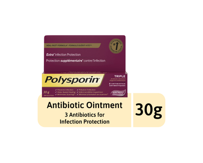 Polysporin Triple Antibiotic Ointment - 30g