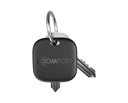 Boompods Boomtag Rechargeable Anti-Loss Bluetooth Tag - Black - BP-TARBLK